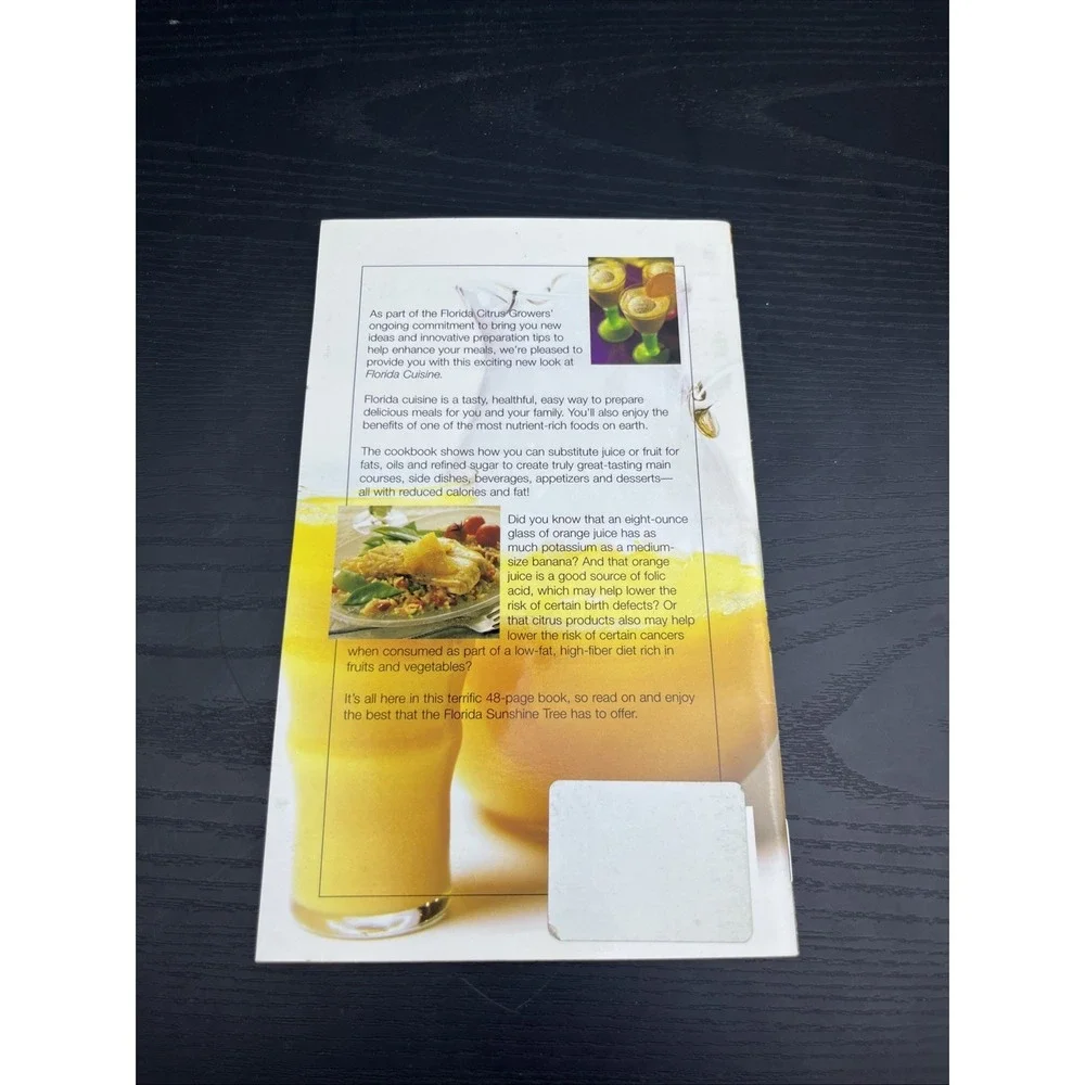Florida Cuisine Recipe Booklet Vintage Regional Cooking Seafood Recipes